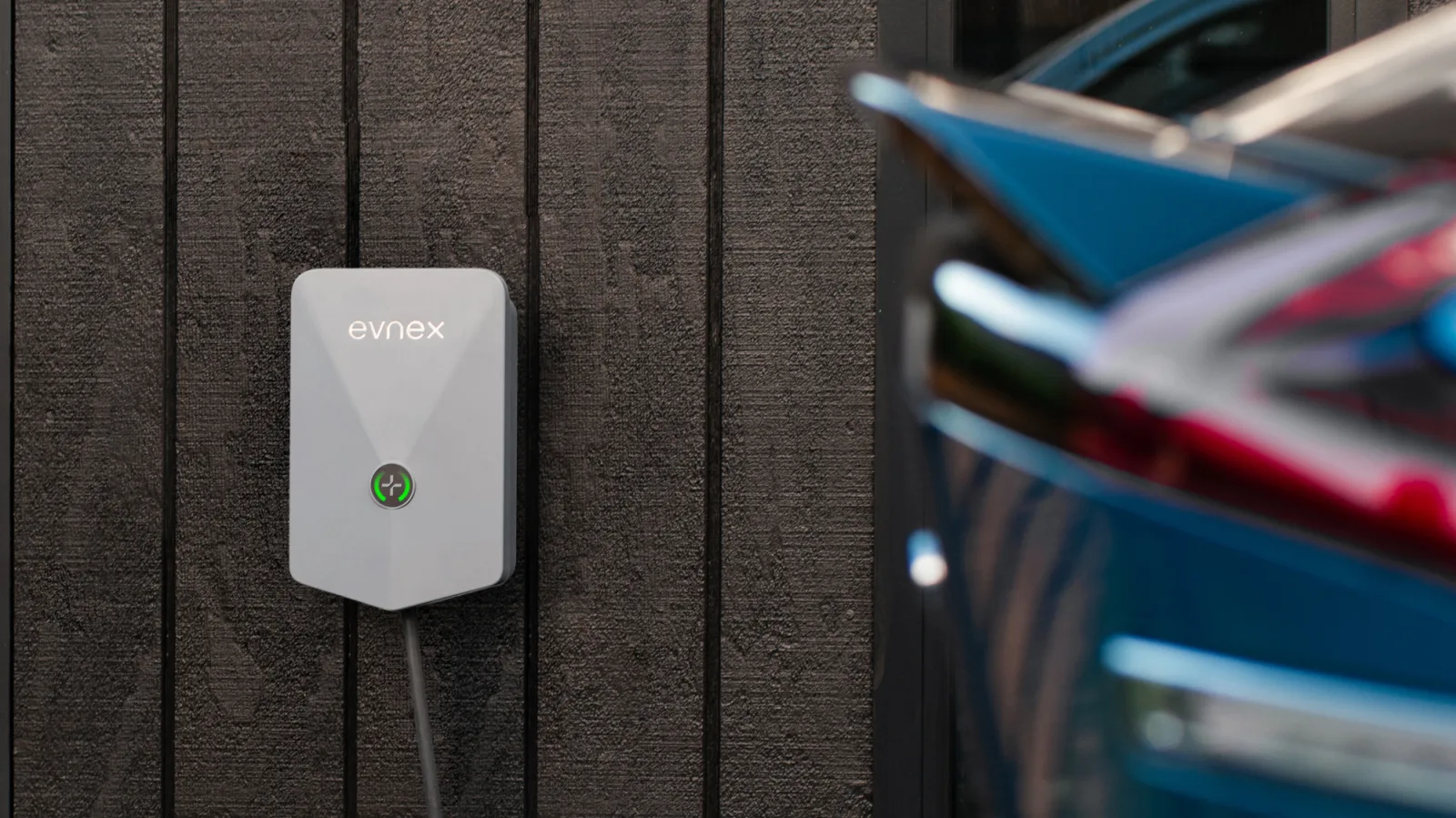 Evnex wall charger detail