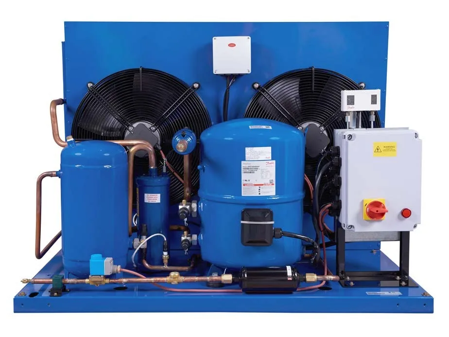 Ryker GH condensing unit for dairy milk cooling