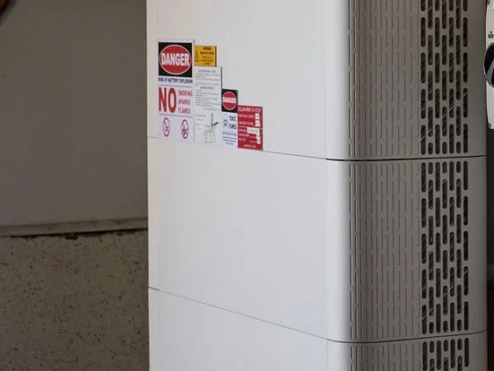 Stacked Sigenergy battery modules on a Taranaki dairy farm